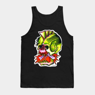 Crazy Skull Tank Top